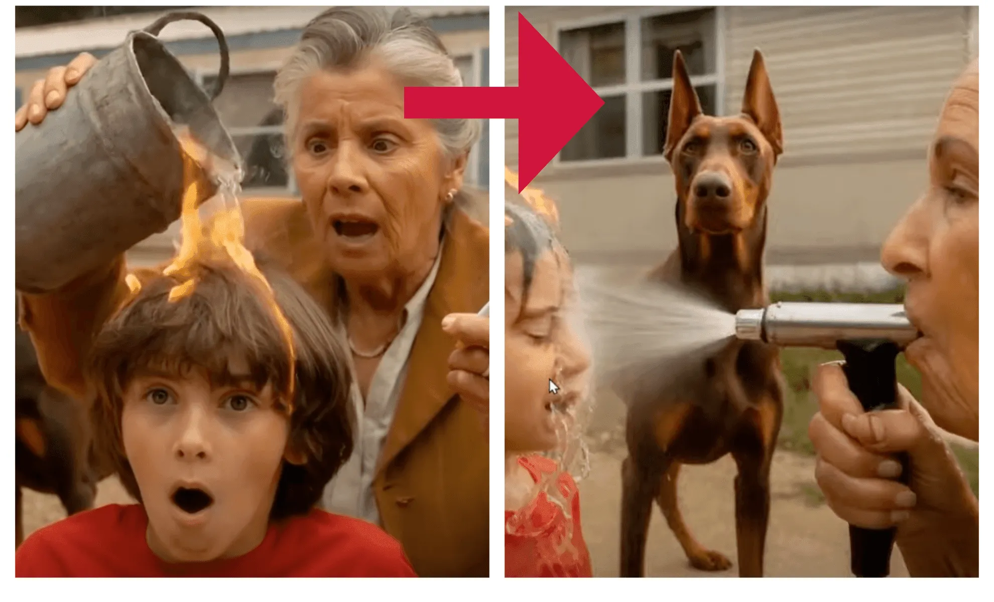 First-to-Last Frame Transitions Vidu Q1