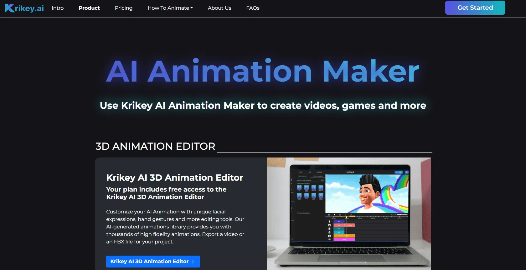 krikey создатель аниме с ИИ